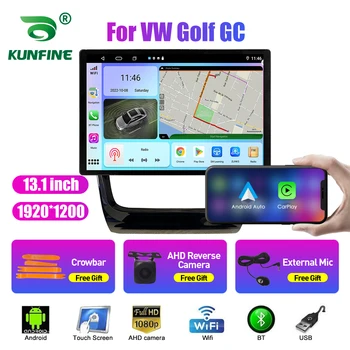 13,1-дюймовое автомобильное радио для VW Golf GC Автомобильный DVD GPS навигация Стерео Carplay 2 Din Центральный мультимедийный Android Auto