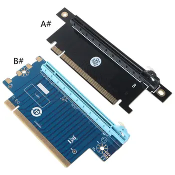 918A PCI Express 16X Riser PCIe Видеокарта PCI-E Рулевая Карта 90 Градусов Прямоугольный Адаптер Riser для Хоста 1U 2U 4/6 см