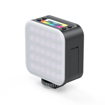 1 комплект RGB Двойной Полноцветный светодиодный Видеосигнал 2500 K-9000 K 350LUX Магнитный Мини-Заполняющий Свет Удлиняет