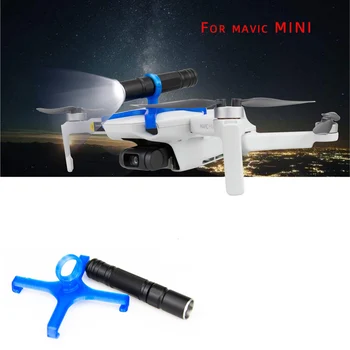 Для DJI Mavic MINI Drone Ночные светодиодные фонари Прожектор ночного полета Фонарик для аксессуаров Mavic MINI Drone