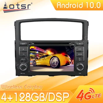 Android 11 Автомобильный Мультимедийный Стереоплеер Для Mitsubishi Pajero 4 V80 V90 2006-2014 Аудио Радио GPS Navi Головное Устройство 1 Din Carplay