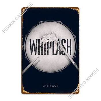 Металлическая табличка Whiplash 2014, Ржавый классический гаражный ретро-жестяной плакат