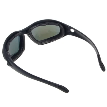 Ветрозащитные поляризованные мотоциклетные линзы, Солнцезащитные очки для езды на велосипеде, Байкерская спортивная накидка E7CA