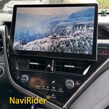 12,8 дюймов Радио Android 13 Экран Для Toyota Camry 2022 2021 Мультимедийный Видеоплеер GPS Навигация Беспроводное Головное Устройство Carplay