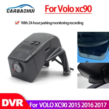 Автомобильный Видеорегистратор Wifi Видеорегистратор Dash Cam Камера Для VOLO XC90 2014 2015 2016 2017 высокое качество Ночного видения full hd