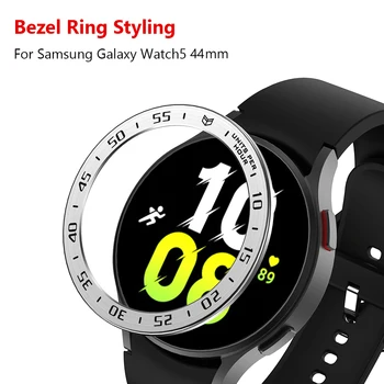 Безель с кольцом, чехол из нержавеющей стали для Samsung Galaxy watch 5 Pro 45 мм, защита корпуса, металлическая рамка, защита от скорости, новый