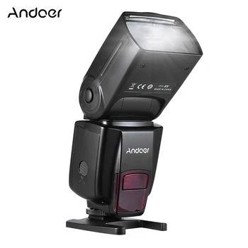 Andoer AD560 IV 2.4 G Беспроводной Универсальный Встроенный в камеру Slave Speedlite Flash Light GN50 ЖК-Дисплей для Цифровых Зеркальных Камер Canon Nikon