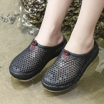 2023 Брендовые сабо Мужские Сандалии Повседневная обувь EVA Легкие сандалии Унисекс Яркая обувь для летнего пляжа Zapatos Hombre