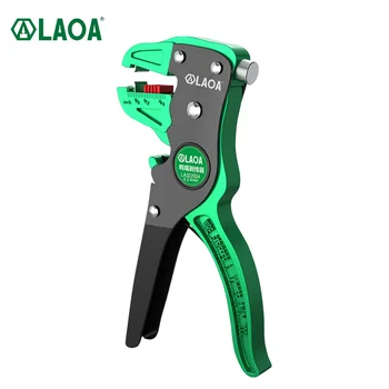 LAOA Mini Автоматические плоскогубцы для зачистки, Кусачки для проволоки, Маленький Утконос, Регулируемые инструменты для зачистки электрического кабеля 0,2-4,0 кв. мм
