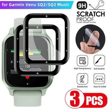 Защитная пленка с полным покрытием для Garmin Venu SQ2 / Music, защита экрана от царапин, аксессуары для музыкальных смарт-часов Venu SQ2