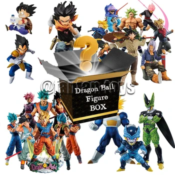 Фигурка Dragon Ball Mystery Box Surprise Blind Box Cell Goku Vegeta Super Saiya ПВХ Фигурки Модель Игрушки для детей Подарок