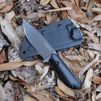 Открытый BM01 Швейцарский Тактический Острый Фиксированный нож для выживания Кемпинг Охота Фрукты Многофункциональные EDC Инструменты Ножи с титановой поверхностью