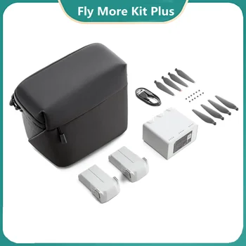 Новый комплект Mini 3 Pro Fly More Kit Plus емкостью 3850 мАч с максимумом 47 минут включает в себя два интеллектуальных летных аккумулятора для аксессуаров дрона Mini 3/3 Pro