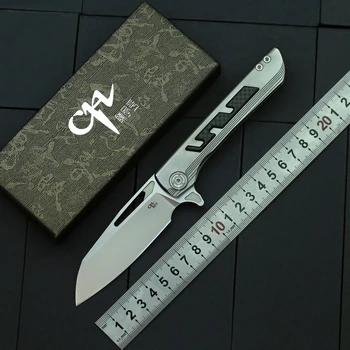 CH Butcher 2 Флиппер Складной Нож S35VN Лезвие Из Титана Углеродного Волокна Открытый Кемпинг Охота Выживание Портативные Карманные Ножи EDC