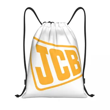 Изготовленные на заказ сумки-рюкзаки JCB на шнурке, женские и мужские легкие сумки для спортзала, сумки для покупок