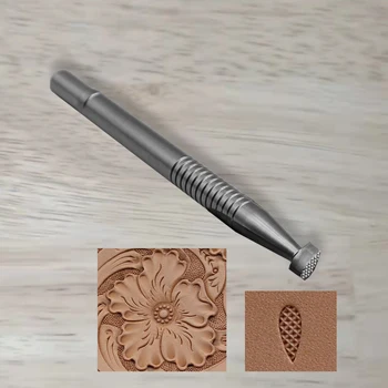 Инструменты из нержавеющей стали для обработки кожи растительного дубления Рабочие Инструменты для вырезания штампов, Ремесленная печать, Инструмент 