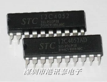 100% Новое и оригинальное в наличии STC12C4052AD-35I-PDIP20 STC
