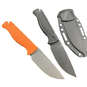 Охотничий нож Stonewash Hunter 15006 3.54 BM Tactical Survival EDC Self Defense Jungle Outdoor Прямой нож для кемпинга 15700