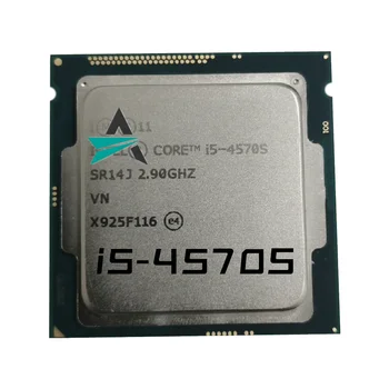 Подержанный Core i5 4570S 2.9 ГГц Четырехъядерный процессор 6M 65W LGA 1150 CPU Процессор i5 4570S Бесплатная Доставка