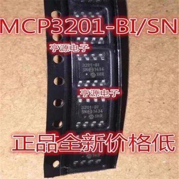 1-10 Шт. MCP3201-BI/SN MCP3201 АЦП 12 БИТ 2,7 В 1-канальный SPI SOP-8 IC