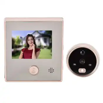 2,8-дюймовый видеодомофон Умный видеодомофон TFT ЖК-экран 135 градусов Широкоугольная инфракрасная ночная камера для домашней безопасности