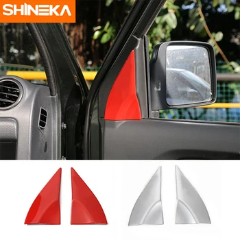 SHINEKA ABS для стайлинга автомобилей, декоративные накладки на стойку для Suzuki Jimny 2007 + Высококачественные автомобильные аксессуары