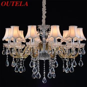 Люстра OUTELA в европейском стиле, светодиодное подвесное освещение, роскошные декоративные светильники для домашнего зала