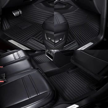 Автомобильные коврики из искусственной кожи на заказ для Lexus IS 2000-2012 годов выпуска Детали интерьера Автомобильные Аксессуары Ковер