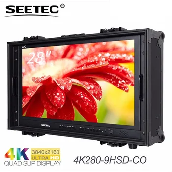 Seetec 4K280-9HSD-CO 28-дюймовый Широковещательный Монитор 4K для Мониторинга видеонаблюдения И Создания фильмов Ultra HD с Переносным ЖК-Режиссерским Монитором