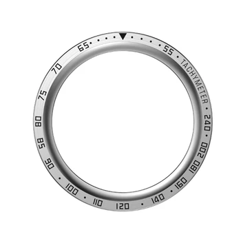 Умные часы Сталь для часов 5 Pro Безель Шкала Кольцо Для укладки Клейкий Бампер Защита от Царапин Металлическая крышка Аксессуары