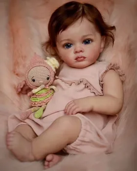 Кукла-Реборн Cokela 60 СМ, Ручная Роспись с видимыми Венами, Реалистичный 3D Тон кожи