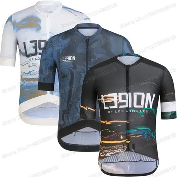 Legion of Los Angeles 2022 Велоспорт Джерси С Коротким Рукавом L39ion Велосипедная Одежда Мужские Рубашки Для Шоссейных Велосипедов Велосипедные Топы MTB Maillot