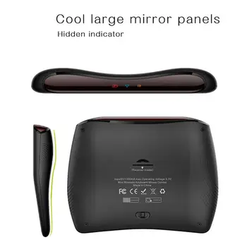 Умная беспроводная клавиатура Air Mouse С красочной подсветкой Mini D8 Touchpad для телевизора
