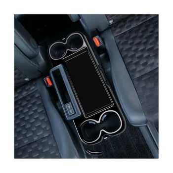 Для Toyota Voxy Noah 90 Серии 2022 Передняя Центральная Консоль Держатель Стакана Воды Боковая Крышка USB Рамка Накладка Наклейка