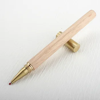 Высококачественная шариковая ручка из дерева, ручки-роллеры из сандалового дерева, школьные принадлежности для бизнеса, чернильные ручки для письма