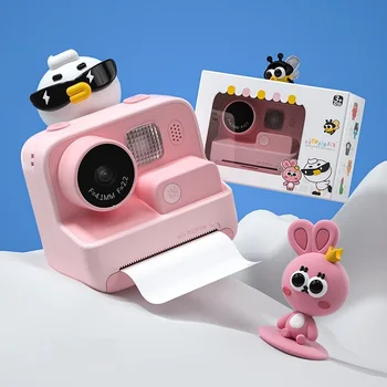 Детская камера мгновенной печати, цифровая камера для видеосъемки 2.0 