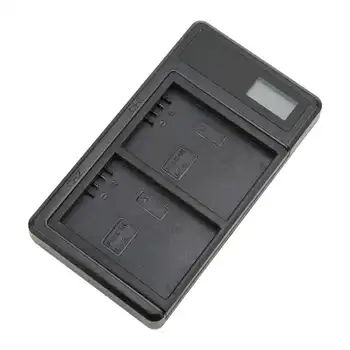 Двойное зарядное устройство для аккумулятора LP E5, множественная защита, зарядное устройство с двумя отсеками постоянного тока 5 В / 2 А для аккумулятора камеры LP E5