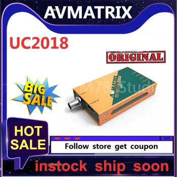 AVMATRIX UC2018, совместимый с HDMI/ SDI к USB3.1 TYPE-C, захват несжатого видео для потоковой передачи