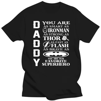 2019 Модная новинка, футболка Super Dad, футболка на День папы, подарок Моим рубашкам, мужская футболка для папы-героя, уличная одежда