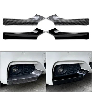 1 Пара Переднего бампера автомобиля, Разветвитель бокового воздуховода, Накладка для губ BMW 2 Серии F22 F23 M Sport 2014-2022