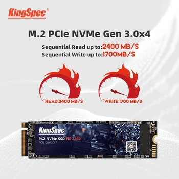 KingSpec M.2 SSD 120GB 240GB 512GB 1 ТБ SSD 2 ТБ Жесткий Диск M2 PCIe SSD Внутренний Жесткий Диск Для Настольного Ноутбука MSI