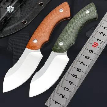 Походный кухонный нож Trskt 14C28N Fulltang, карманные ножи для выживания, с ножнами Kydex Прямая поставка