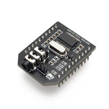 Модуль голосового датчика SYN6288 Модуль управления передачей голоса для Arduino (1 шт., черный)