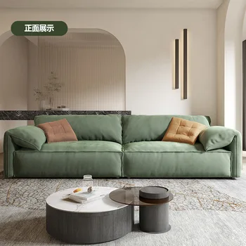 Диван со слоновьими ушками для гостиной диван в итальянском стиле из почти рядной ткани арт