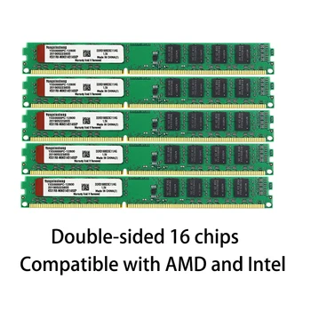 60 шт./компл. DDR3 4 ГБ 1333 МГц PC3-10600 DIMM Оперативная память настольного ПК 240 контактов 1,2 В без ECC DDR3 ОПЕРАТИВНАЯ память