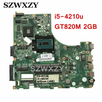 Восстановленная NBMN311001 Для Acer Aspire E5-471G E5-471PG Материнская плата Ноутбука DA0ZQ0MB6E0 i5-4210u GT820M 2 ГБ DDR3L