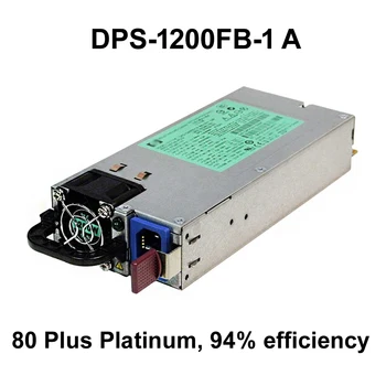 Серверный блок питания DPS-1200FB-1 A мощностью 1200 Вт Platinum Hot Plug 579229-001 570451-101