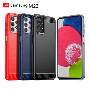 Для Samsung Galaxy M23 5G Чехол Для Samsung M23 M 23 5G Саппу Противоударный Бампер Телефона TPU Мягкий Чехол Для Samsung M23 Fundas