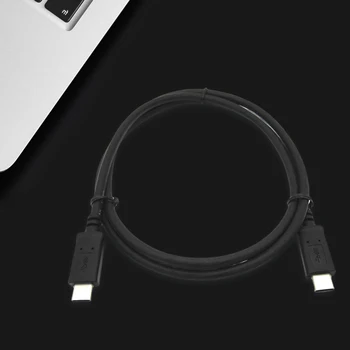 Кабель USB C-Type C Из ПВХ Типа C К Разъему Жесткого Диска Кабель 30 см/100 см Термостойкий для Мобильного Источника Питания Android Huawei