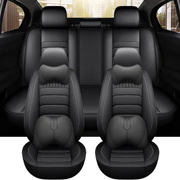 Кожаный Чехол для сиденья Audi A6 C7 Avant Citroen C3 Chevrolet Cruze Aveo Автомобильные аксессуары Центр Дропшиппинга салона Полный комплект